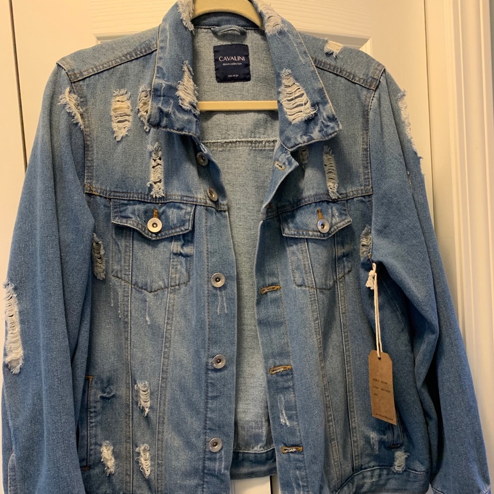Cavalini Boyfriend Denim Jacket